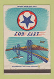Matchbook Cover WWII Golden Gate Bridge Military San FranciscoPostcard 40 Strike