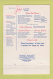 Matchbook Cover - Toby's Seafood House Panama City FL 40 Strike