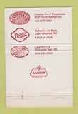 Matchbook Cover - Charley O's Restaurant Wauwatosa WI 40 Strike