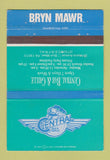 Matchbook Cover - Central Bar Grille Bryn Mawr PA WORN 40 Strike