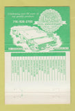 Matchbook Cover - Bison Products Meat Buffalo NY 40 Strike