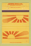 Matchbook Cover - Bayshore Metals San Francisco CA 40 Strike