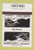 Matchbook Cover - Bayside Tavern Fish Creek WI 40 Strike
