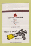 Matchbook Cover - Elkhart Brass nozzles  40 Strike