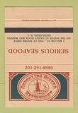 Matchbook Cover - Chuckling Oyster Highlands NJ WEAR 40 Strike
