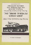 Matchbook Cover - John Steen Funeral Home Ashland KY #2 40 Strike