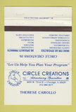 Matchbook Cover - Circle Creations Ads Chicago IL Therese Carollo 40 Strike