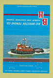 Matchbook Cover - Bay Houston Towing Freeport Galveston TX 40 Strike