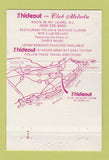 Matchbook Cover - The Hideout Club Meladu Mount Laurel NJ 40 Strike