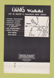 Matchbook Cover - Chan's Waikiki Paramus NJ Tiki 40 Strike