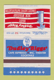 Matchbook Cover - Dudley Riggs' Cafe Comdey Minneapolis MN 40 Strike