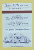 Matchbook Cover - Denis O'Connor Funeral Home Rockaway Beach NY 40 Strike