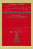 Matchbook Cover - La Fontaine Bay Harbor Islands FL 40 Strike