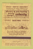 Matchbook Cover - Ogunquit Lobster Pound ME 40 Strike