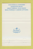Matchbook Cover - Arrow Uniform Rental 40 Strike