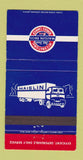 Matchbook Cover - Maislin Trucking Canada 30 Strike