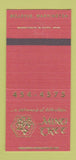 Matchbook Cover - Ming Tree Chinese Bellevue WA 30 Strike