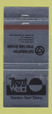 Matchbook Cover - Trent Weld Steel Tubing East Troy WI Fullerton CA 30 Strike
