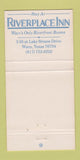 Matchbook Cover - Brazos River Cafe Waco TX 30 Strike