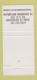 Matchbook Cover - Ha Penny Lion Rosslyn VA Washington DC 30 Strike