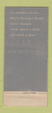 Matchbook Cover - Harris Company Dallas TX WORN 30 Stick