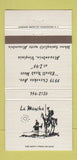 Matchbook Cover - La Mancha Restaurant Alexandria VA 30 Strike