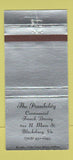 Matchbook Cover - The Possibility French Restaurant Blacksburg VA 30 Strike