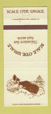 Matchbook Cover - Scale O'De Whale Restaurant Portsmouth VA 30 Strike