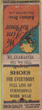 Matchbook Cover - Kutinsky Bros Work Clothes Detroit? Union Quality BOBTAIL WORN