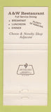 Matchbook Cover - Topp's Hickory Inn De Forest WI motel 30 Strike