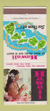 Matchbook Cover - Hawaii Tourism girlie 30 Strike