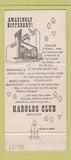 Matchbook Cover - Harolds Club Casino Reno NV girlie #2 Pink 30 Strike
