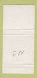 Matchbook Cover - Forsyth Country Club NC 30 Strike