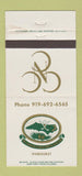 Matchbook Cover - Country Club of North Carolina Pinehurst NC  30 Strike