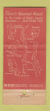 Matchbook Cover - Hotel Mapes Reno NV Casino 30 Stick