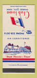Matchbook Cover - Club Iowa Charles City IA 30 Strike