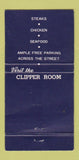 Matchbook Cover - Onslow's Restaurant Vancouver WA 30 Strike
