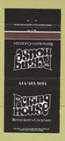 Matchbook Cover - The Packing House Restaurant Milwaukee WI 30 Strike
