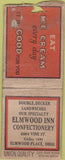 Matchbook Cover - Elmwood Inn Elmwood Place OH Union Quality BOBTAIL POOR