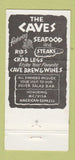 Matchbook Cover - The Caves Fort Lauderdale FL 30 Strike