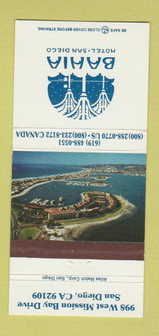 Matchbook Cover - Bahia Hotel San Diego CA 30 Strike