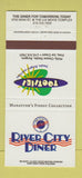Matchbook Cover - River City Diner Tootsies Manayunk Philadelphia PA 30 Strike