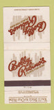 Matchbook Cover - Robby Rubino's Ribs Fort Lauderdale Hallandale FL 30 Strike