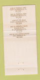 Matchbook Cover - Robby Rubino's Ribs Fort Lauderdale Hallandale FL 30 Strike