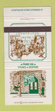 Matchbook Cover - Old City Jail Restaurant Tucson AZ Salt Lake City UT 30 Strike