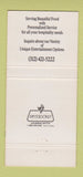 Matchbook Cover - Como Inn Chicago IL 30 Strike