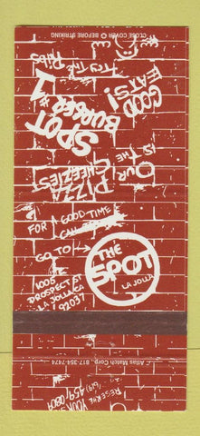 Matchbook Cover - The Spot La Jolla CA 30 Strike