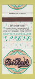 Matchbook Cover - Di Leo's Restaurant Philadelphia PA 30 Strike