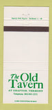 Matchbook Cover - Old Tavern Grafton VT 30 Strike