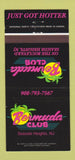 Matchbook Cover - Bermuda Club Seaside Heights NJ 30 Strike